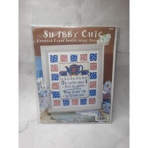 Vintage Design Works Shabby Chic Counted Cross Stitch Kit Kitchen Sampler 9948